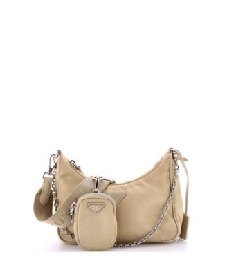 Small Re-Edition 2005 Shoulder Bag Tessuto