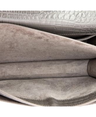 Medium Sunset Crossbody Bag Embossed Leather