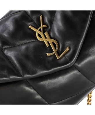 Small Loulou Puffer Shoulder Bag Quilted Leather