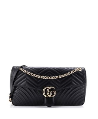 Maxi GG Marmont Flap Bag Matelasse Leather