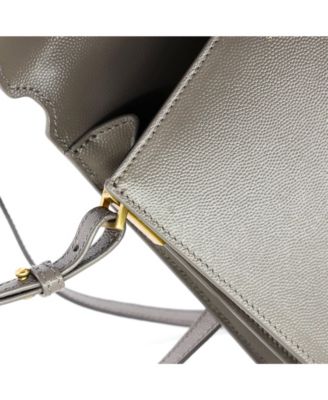 Mini Cassandra Top Handle Bag Leather