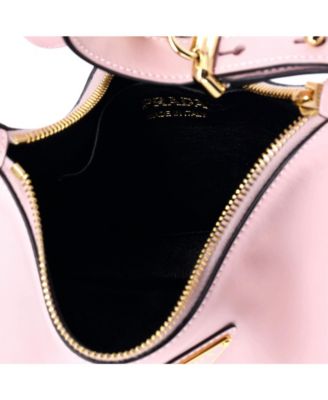 Small Arque Half Moon Hobo Leather