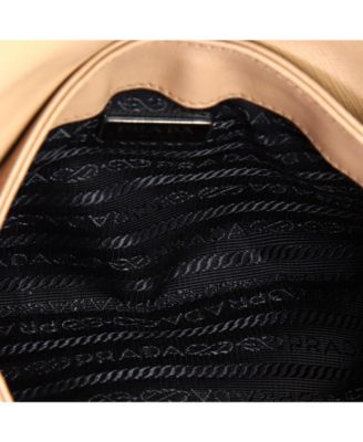 Small Chain Flap Crossbody Bag Saffiano and Soft Calf