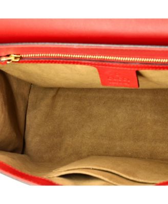 Medium Padlock Shoulder Bag GG Coated Canvas and Leather