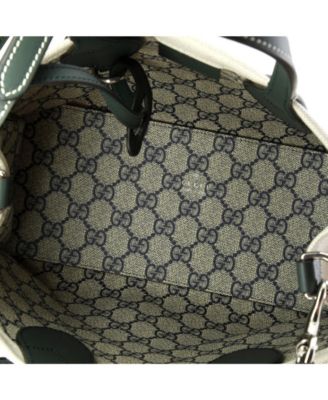 Small Logo Shopper Tote Printed Canvas