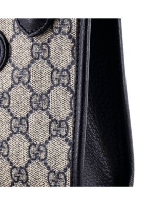 Mini Interlocking G Patch Tote GG Coated Canvas