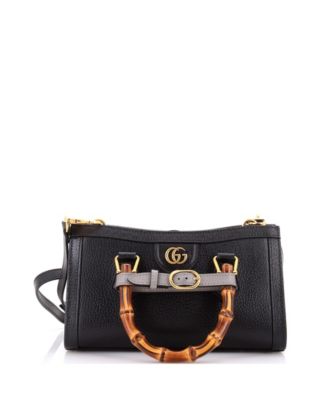 Small Diana NM Convertible Shoulder Bag Leather