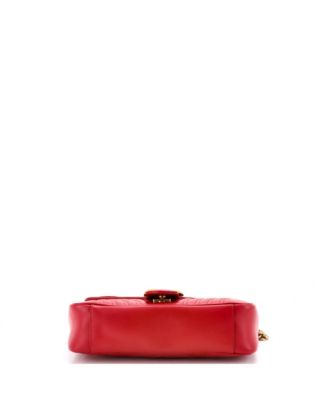 Small GG Marmont Flap Bag Matelasse Leather