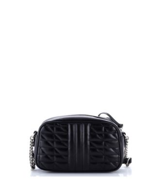 Small GG Marmont Shoulder Bag Mixed Matelasse Leather