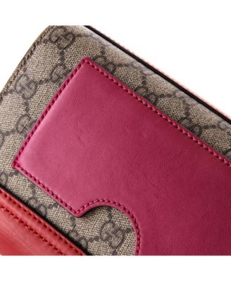 Small Padlock Shoulder Bag GG Coated Canvas and Leather