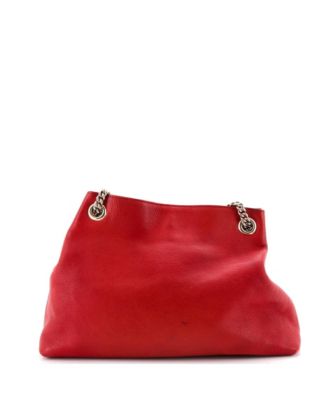 Medium Soho Chain Strap Shoulder Bag Leather