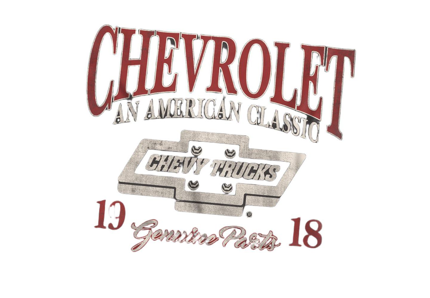 Мужская футболка Corvette Chevrolet Trucks US Classic, цвет: Угольный — фото 3
