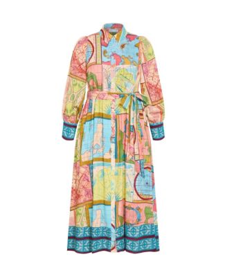 Women's Paulo Print Maxi Dress