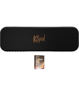 Portable  KLIPSCH-DETROIT Bluetooth Speaker with Full Range Audio and a 2 Year Amber Protection Plan (2023)