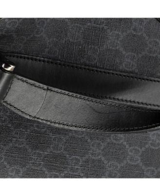 Large Zip Weekender Tote GG Coated Canvas