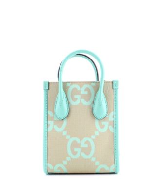Mini Vertical Tote Jumbo GG Canvas