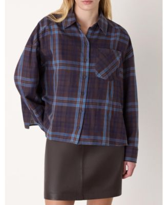 Women's Checked Brushed Cotton Shirt