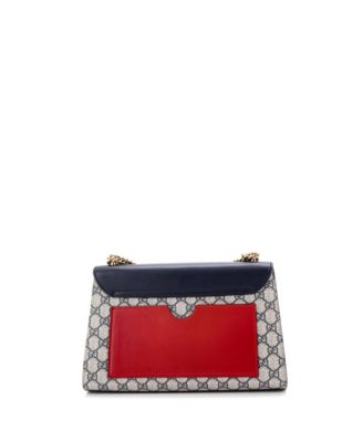 Medium Padlock Shoulder Bag GG Coated Canvas and Leather