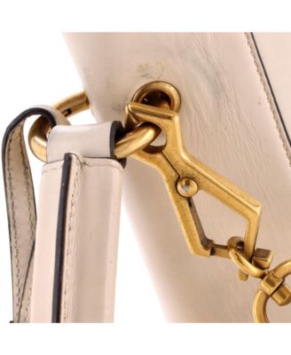 Small Queen Margaret Top Handle Bag Colorblock Leather