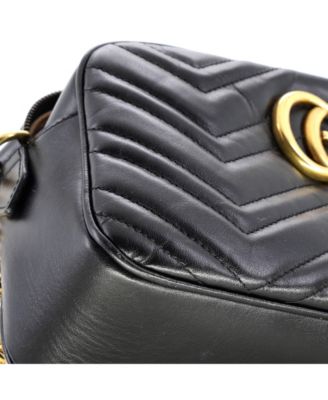 Small GG Marmont Shoulder Bag Matelasse Leather