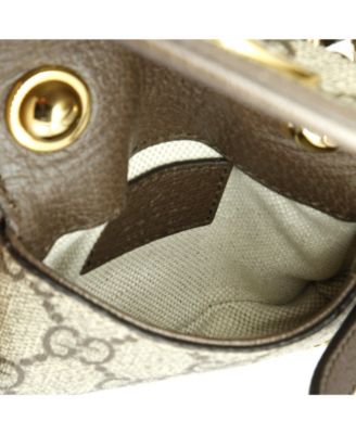 Blondie NM Card Case Wallet with Strap GG Coated Canvas