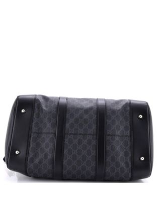 Medium Convertible Duffle Bag GG Coated Canvas