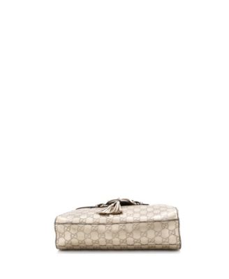 Medium Emily Chain Flap Bag Guccissima Leather