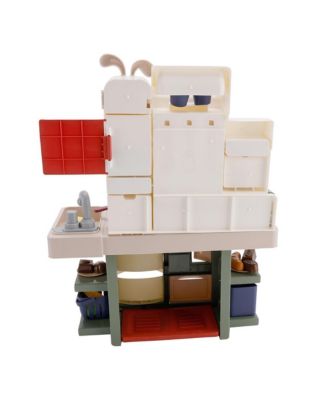 Kitchen Playset with Running Water, Mist and Light-Up Stove