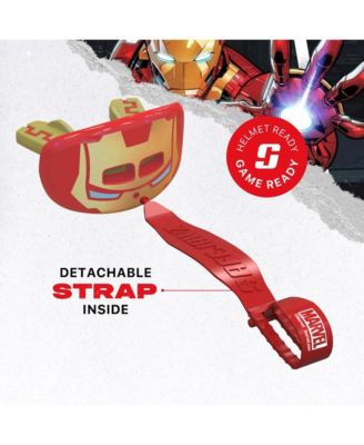 EXTRO Lip Guard Protector Mouthpiece with Detachable Strap for Football, Lacrosse - IRON MAN
