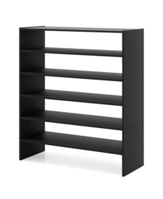 Six Tier Shoe Rack with Anti Tipping Design for Entryway