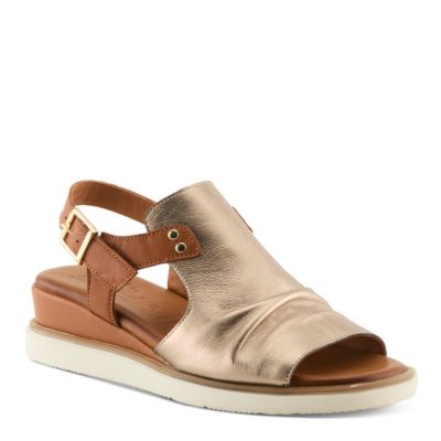 Locals Wedge Sandal with Leather Upper