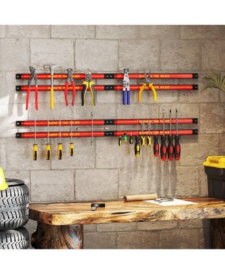 18 Inch Magnetic Tool Holder Strip with Mounting Screws
