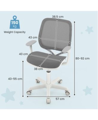 Swivel Mesh Kids Computer Chair with Adjustable Height