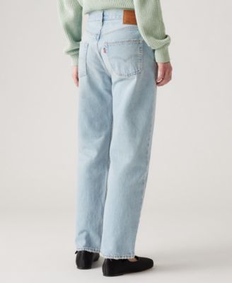 Women's Mid-Rise Straight-Fit Jeans