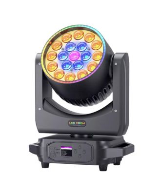 Zoom Moving Head Stage Light with 380W RGBW LEDs and DMX512