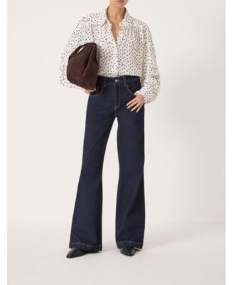 Women's Sigrid Polka Dot Long Sleeve Shirt