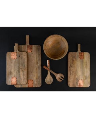 Vintage Inspired Wooden Charcuterie Board