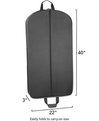 40" Deluxe Groom Embroidered Tux and Suit Travel Garment Bag