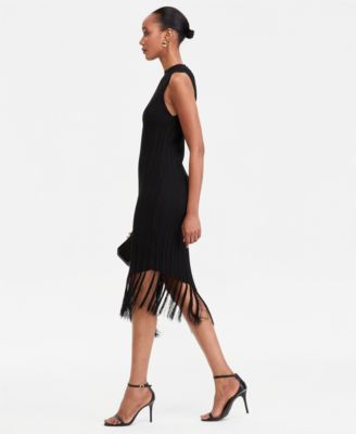 bodycon maxi dress outfit ONLY Black Cable Knitted Bodycon Dress main image 0