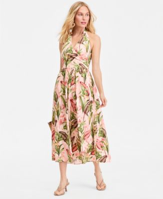 international concepts maxi dress INC International Concepts Faux Wrap Maxi Dress