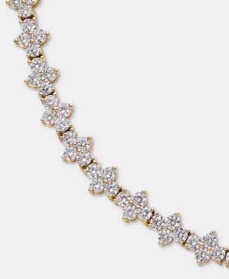 Givenchy Cubic Zirconia Tennis Collar Necklace - Macy's