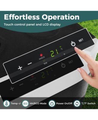 12V Portable Car Refrigerator 42 Quart with Touch Panel