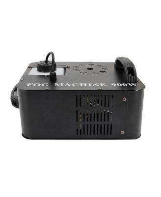 900W Party Fog Machine with RGB Lights and Remote Control  15000 CFM Output