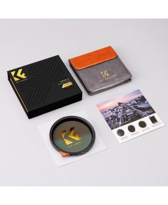 KandF Concept 82mm Nano-Xcel Series ND3-1000 1.5-10 Stop Multi-Coated VND Filter