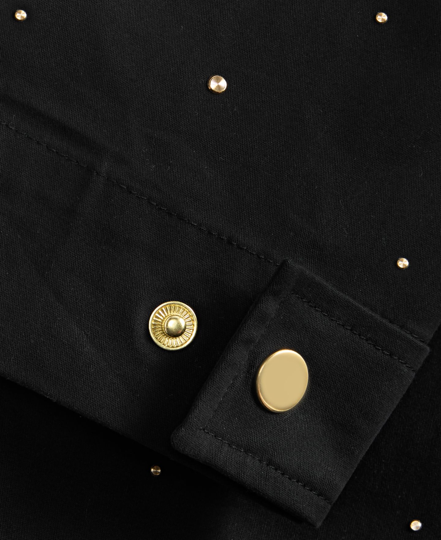 Женские брюки I.N.C. International Concepts Studded Tapered, цвет: Глубокий чёрный — фото 4