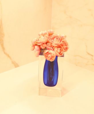 Double Wall Crystal Bud Vase, 3.25"