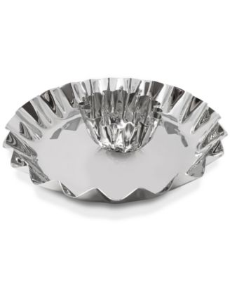 Stainless Steel Chip and Dip Bowl, 14.25"