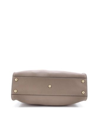 Regular Peekaboo Bag Leather with Plexiglass Detail