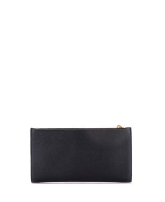 Long Uptown Flap Wallet Leather