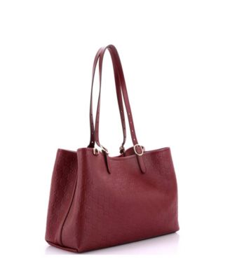 Large Emblem Tote Guccissima Leather